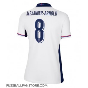 England Alexander-Arnold #8 Replik Heimtrikot Damen EM 2024 Kurzarm